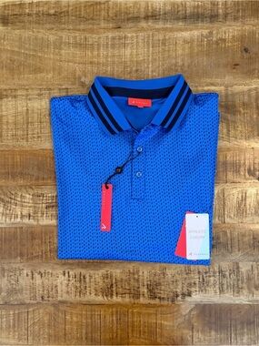 NWT Redvanly Pascal Golf Polo Marine